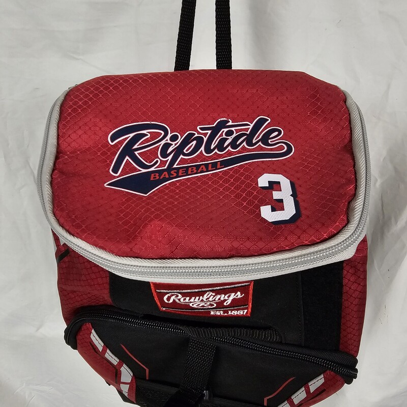 Rawlings Players Baseball Backpack<br />
Red & Black<br />
Pre-owned