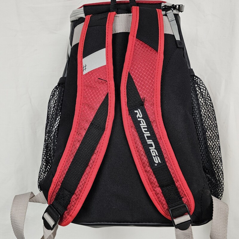 Rawlings Players Baseball Backpack<br />
Red & Black<br />
Pre-owned