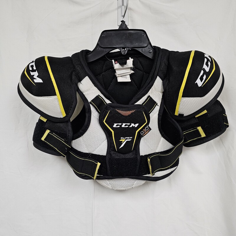 CCM Super Tacks Youth Shoulder Pads
Size: Yth Small
Pre-owned