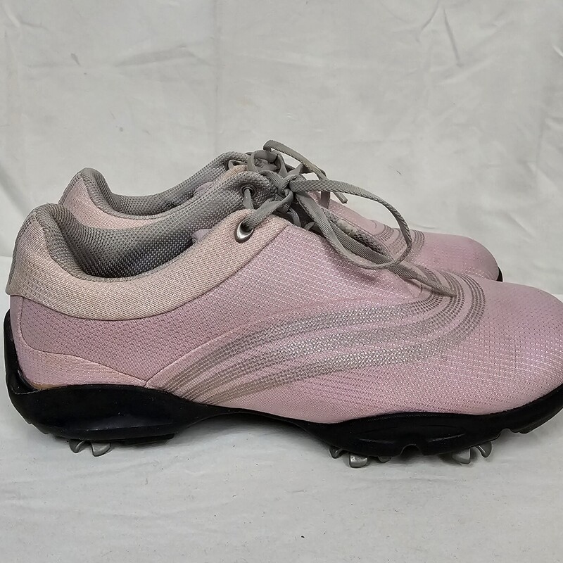 Adidas Womens Golf Shoes
Size: 7.5
Pink
Pre-owned