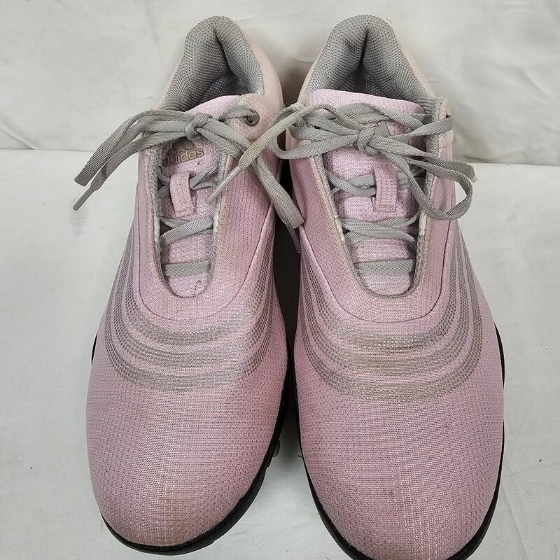 Adidas Womens Golf Shoes<br />
Size: 7.5<br />
Pink<br />
Pre-owned