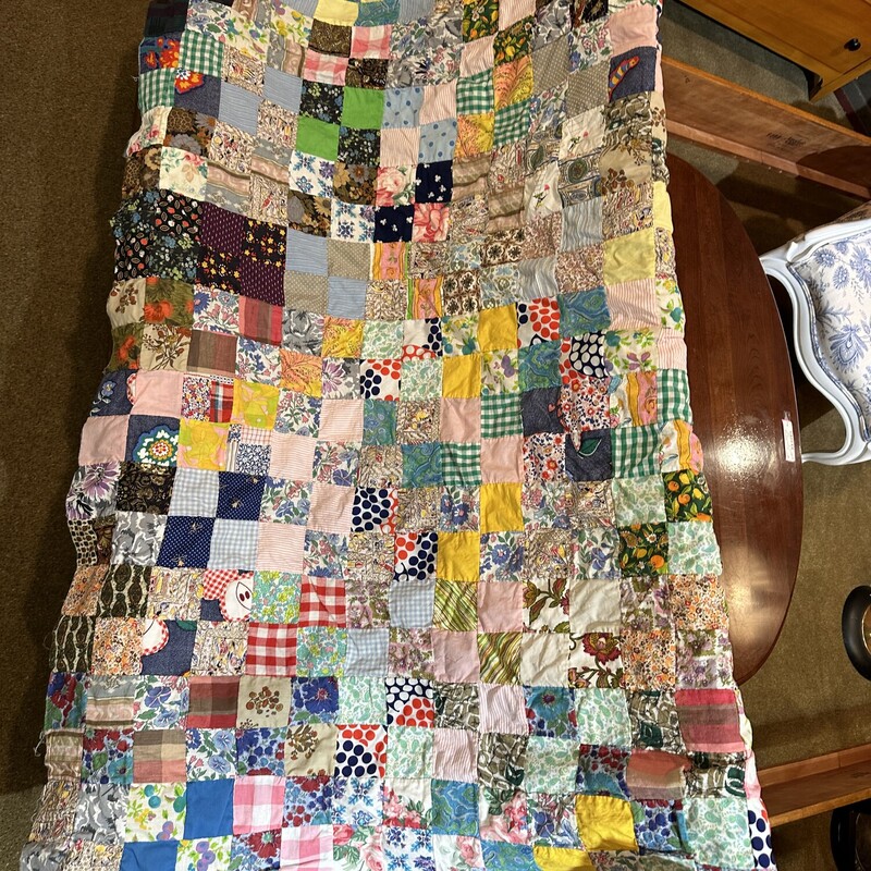 Unfshd Hnd Stitch Quilt T