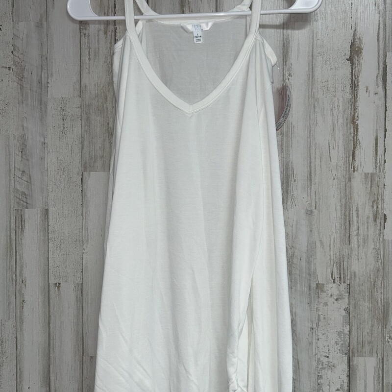 L White Cold Shoulder Top, White, Size: Ladies L