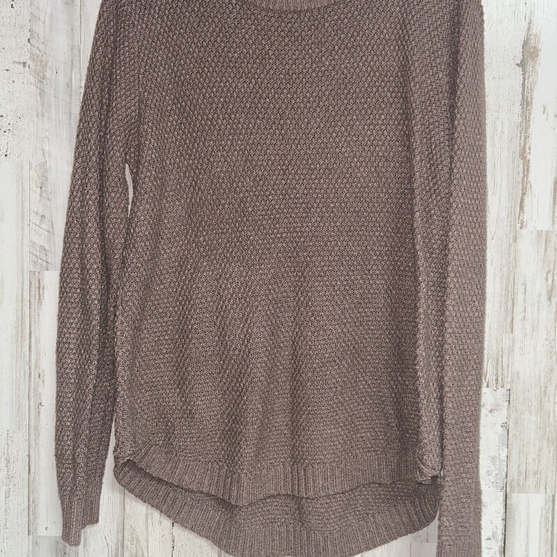 L Brown Knit Sweater