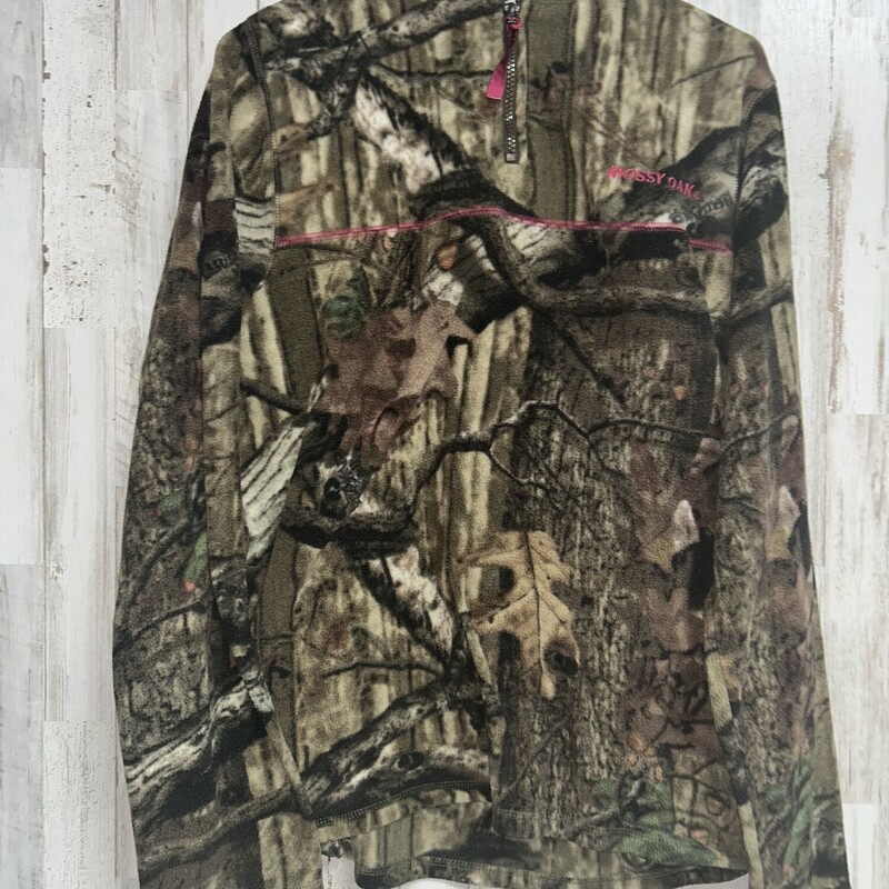 XL Fleece Camo Pullover