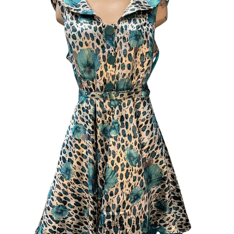 Bettie Page By Tatyana, Blue/slv, Size: XL