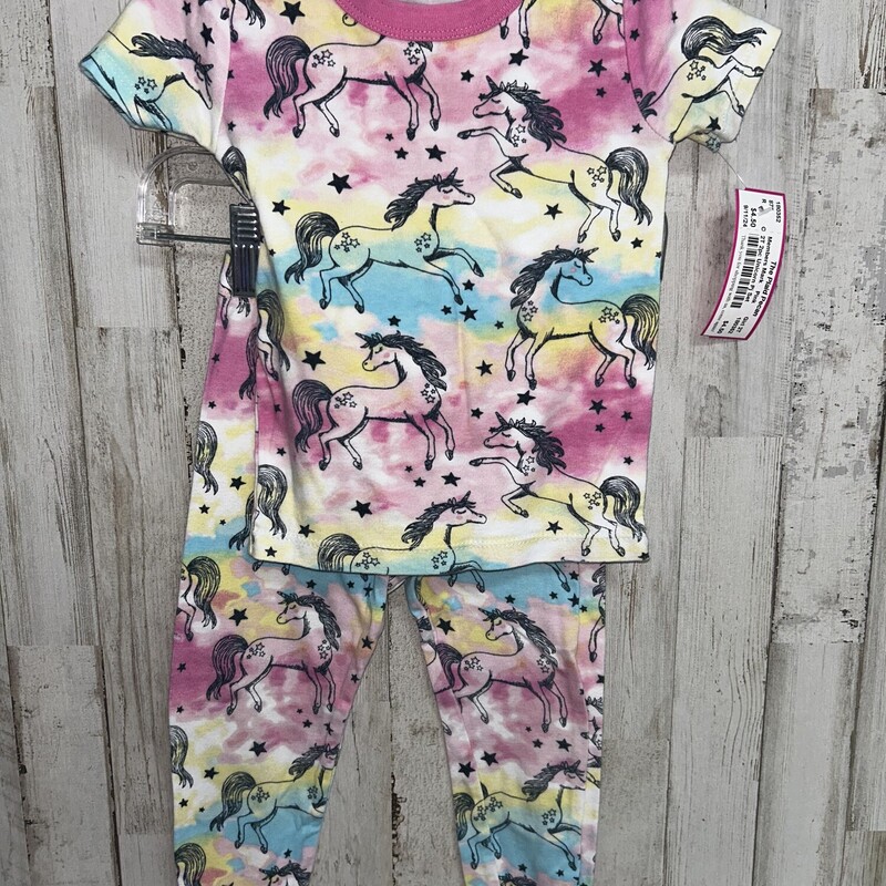 2T 2pc Unicorn Pj Set