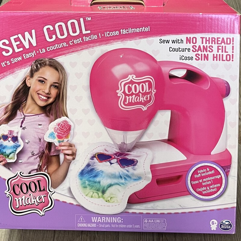 Sew Cool Machine-NEW, Pink, Size: 6Y+