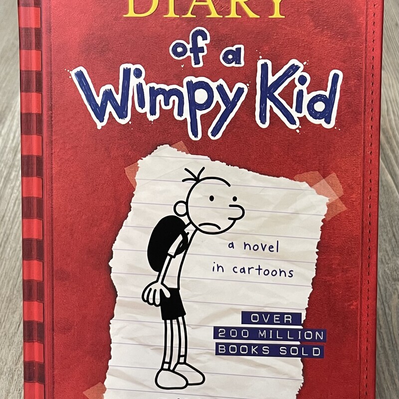 Diary Of A Winpy Kid #1, Red, Size: Hardcover