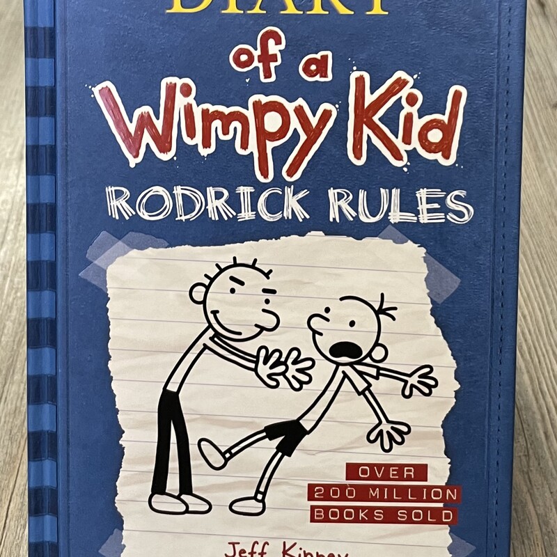 Diary Of A Wimpy Kid #2, Blue, Size: Hardcover