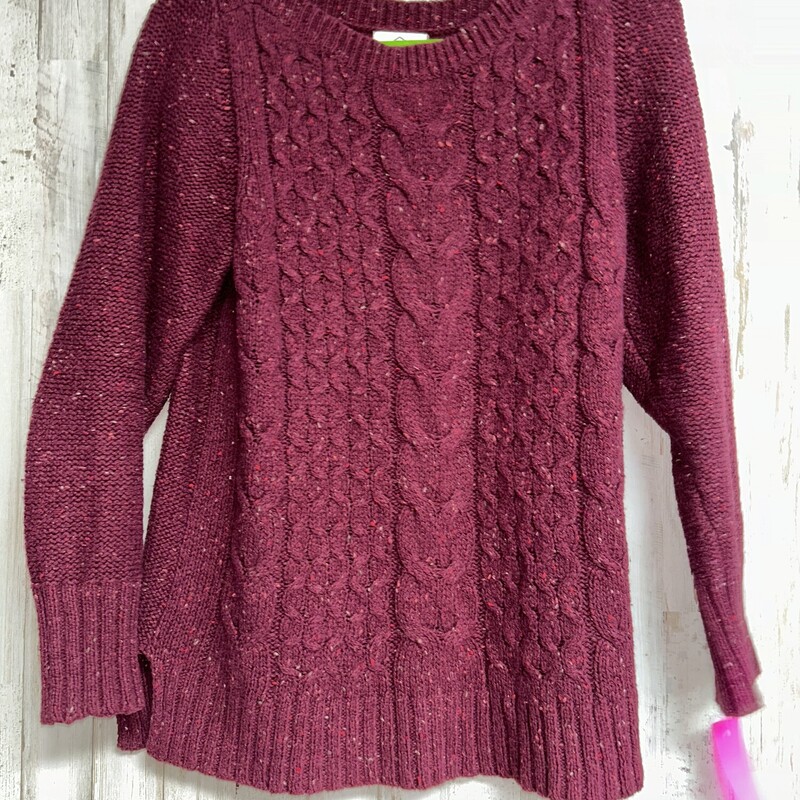 L Red Knit Sweater, Red, Size: Ladies L