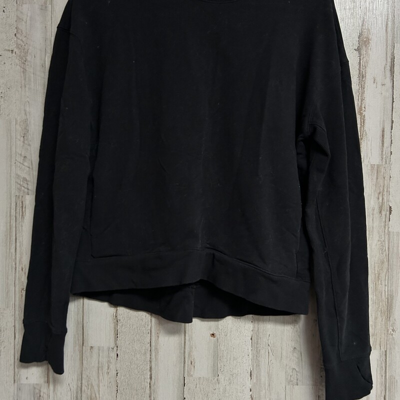 S Black Pocket Sweatshirt