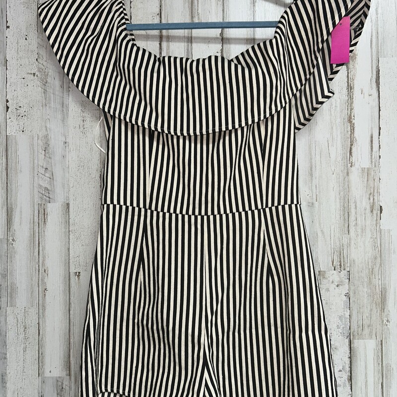 M Tan/Black Striped Rompe