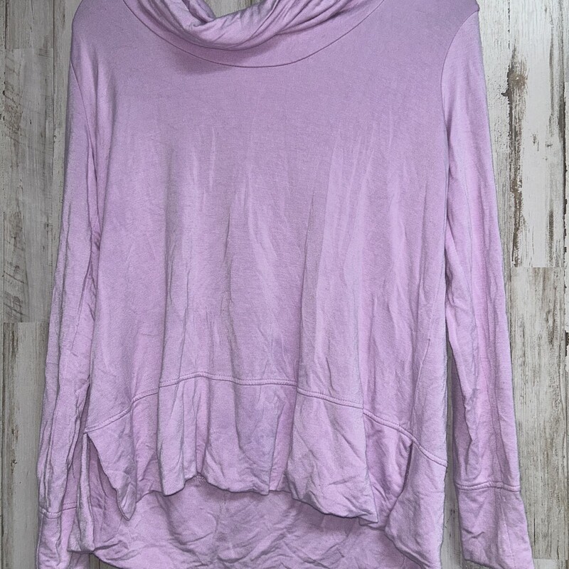 M Purple Cowl Top