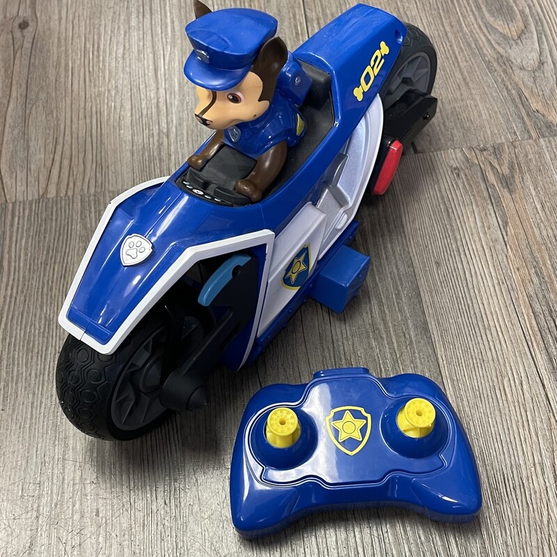 Paw Patrol Motor Rc Chase, Blue, Size: Pre-owned