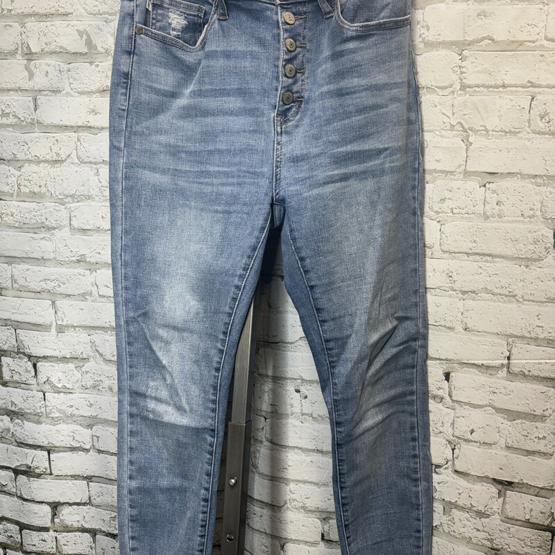 Judy Blue  SkinnyFit, Lt Denim, Size: 11/30