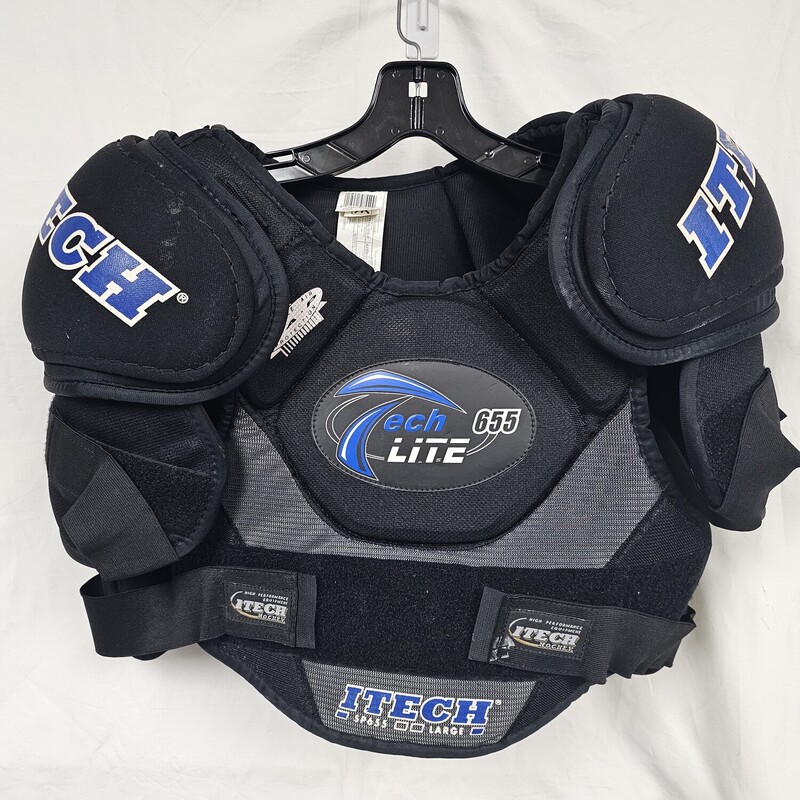 ITech TechLite Pro 655 Hockey Shoulder Pads
Size: Sr L
Pre-owned