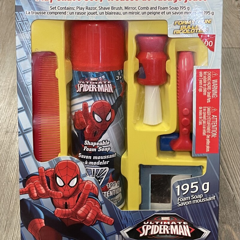 Spiderman Play Shave Set, Multi, Size: 3Y+