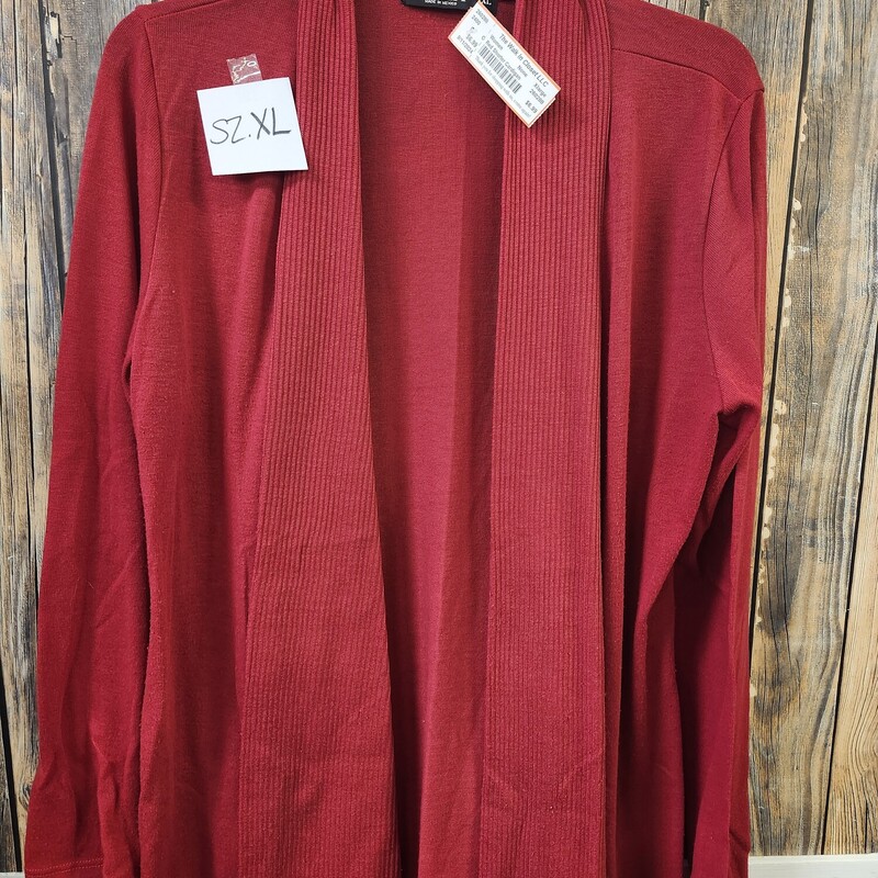 Red Shorter Cardigan