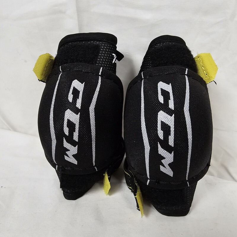 CCM Tacks 9550 Hockey Elbow Pads, Size: Yth M, pre-owned