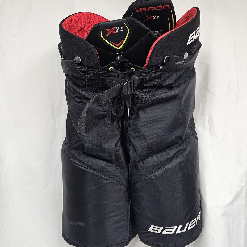 Bauer Vapor X2.9 Hockey Pants
Black
Size: Sr XL
In Excellent Pre-owned Condition!