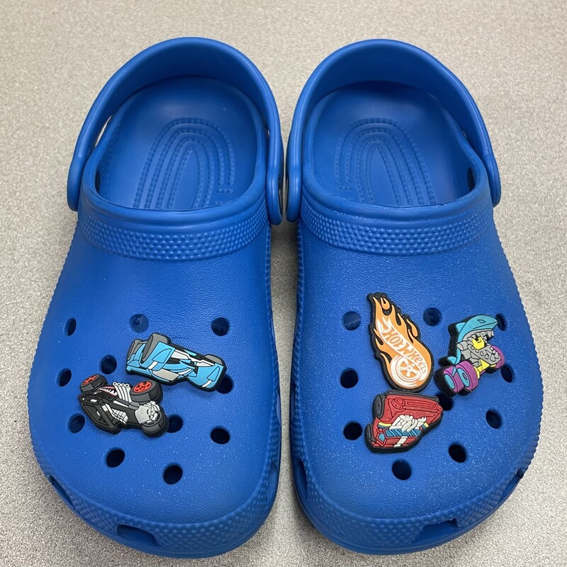 Crocs Clogs, Blue, Size: 2Y