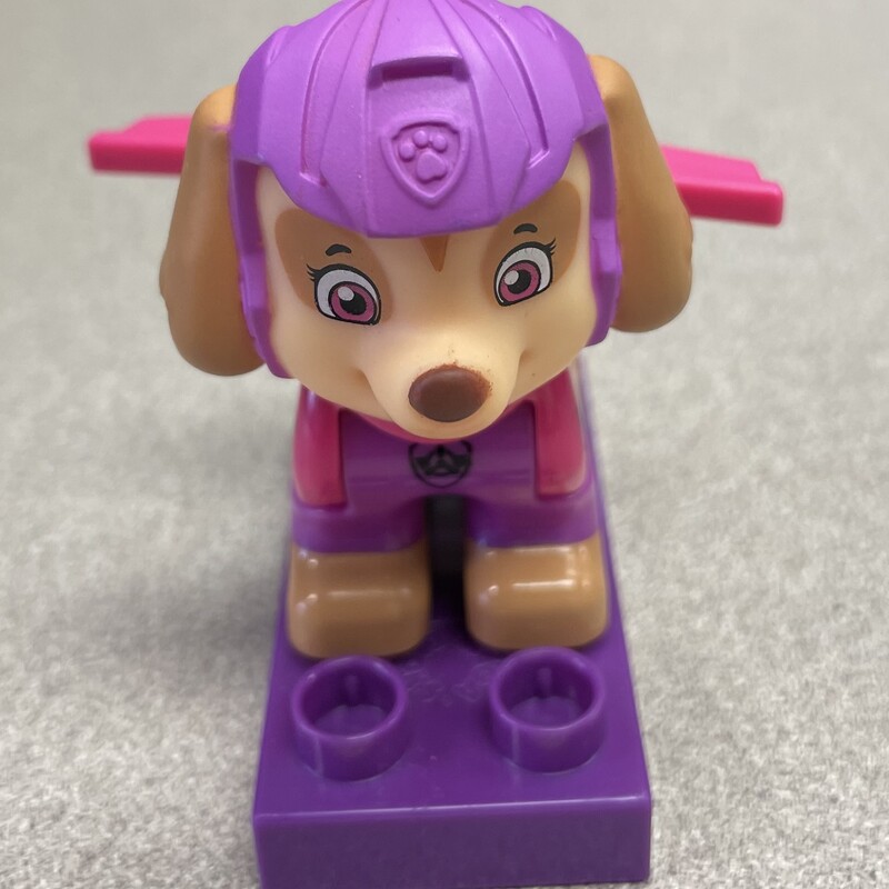 Paw Patrol Mega Bloks Skye, Purple, Size: Pre-owned