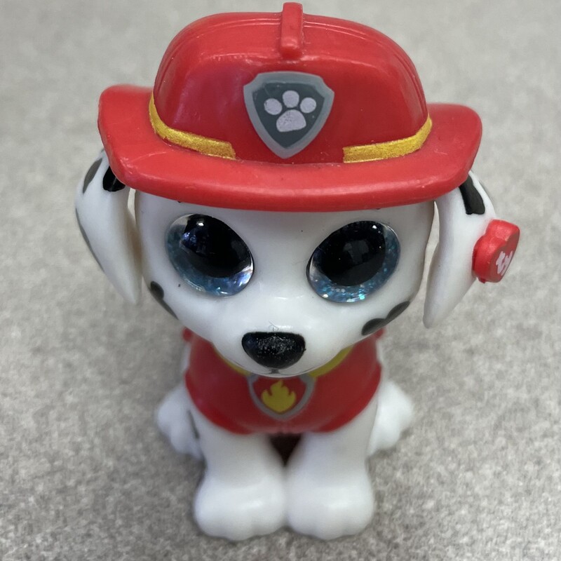 Paw Patrol Beanie Boo Figurine Small Marshall