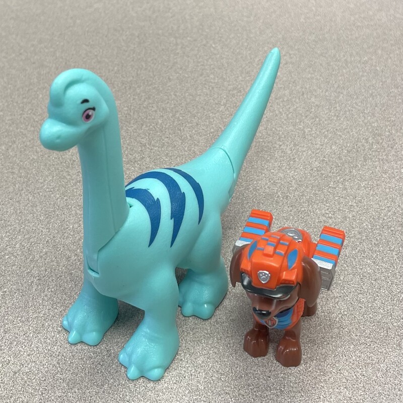 Paw Patrol Dino Rescue Zuma, Orange/t, Size: 2pc