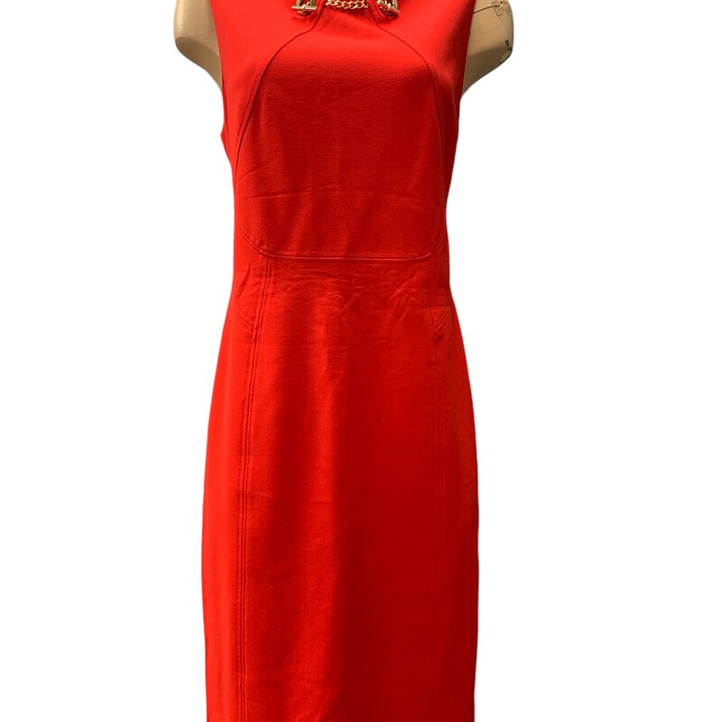 Joesph Ribkoff Dress S12, Red, Size: L