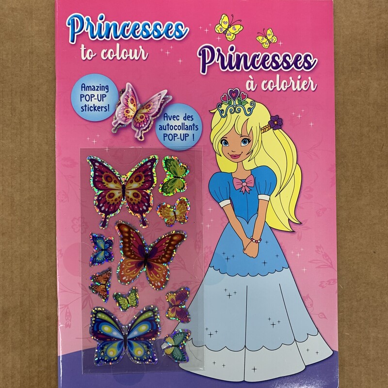 Princesses To Colour, Size: Activity, Item: Book