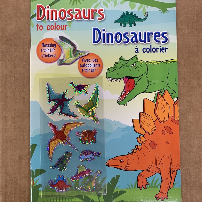 Dinosaurs To Colour, Size: Activity, Item: Book