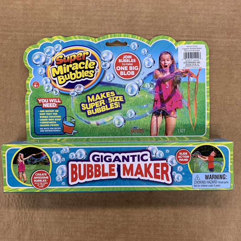 Bubble Maker, Size: Misc, Item: NEW