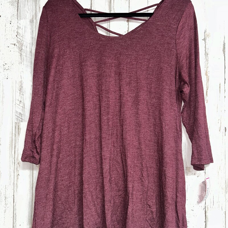 1X Red Cut Out Top