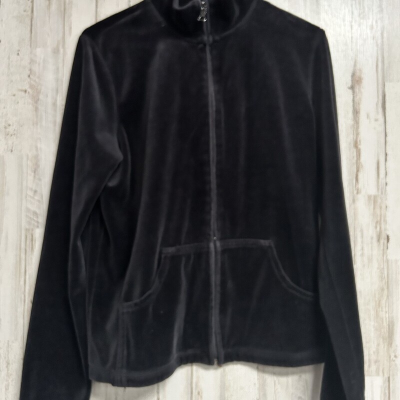 M Black Velvet Jacket