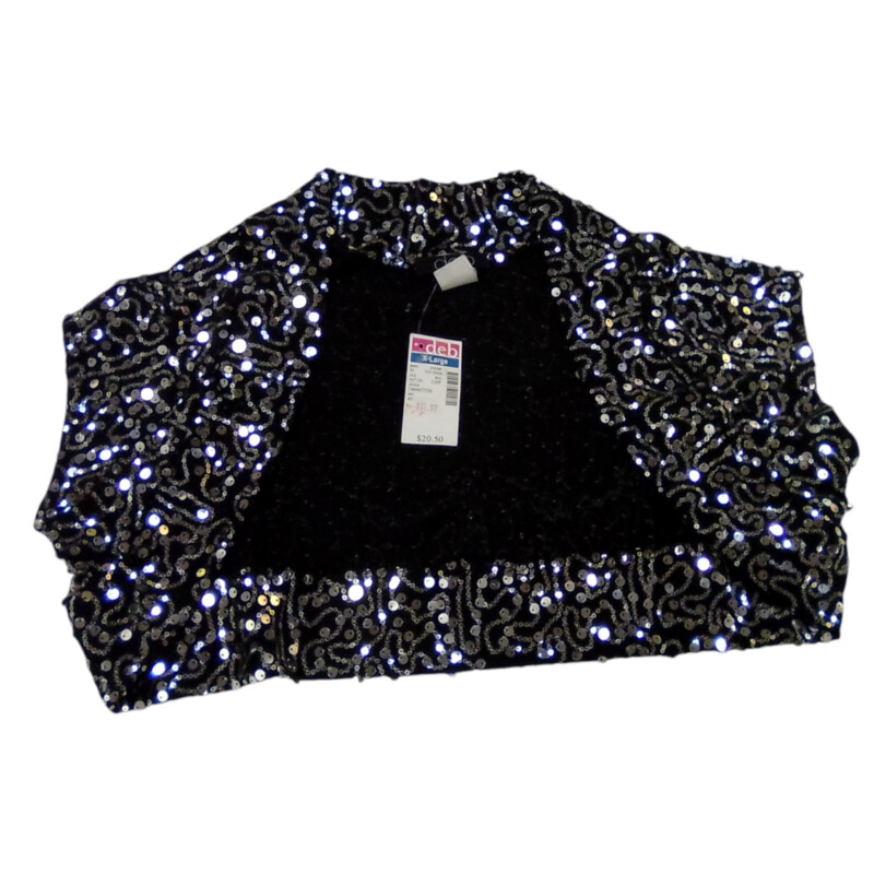 Sweater (Black/Sequins)