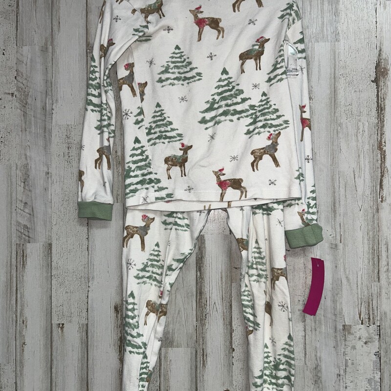 5T 2pc Beige Deer Pj Set