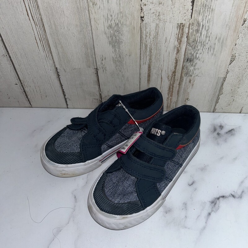 9 Navy Velcro Sneaker