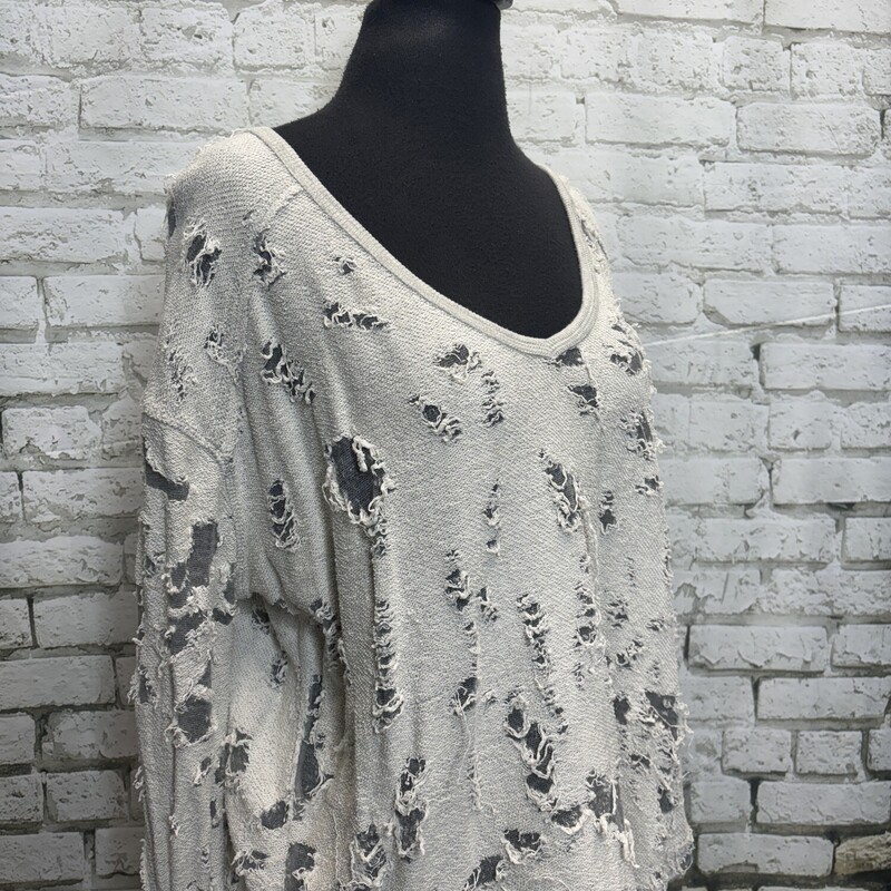 Free People, Grey Dis, Size: Small