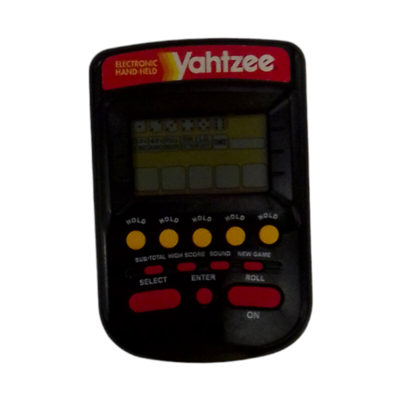 Hand Held Yahtzee