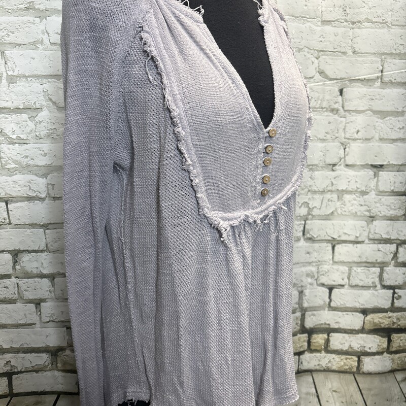 Free People, Lt Grey, Size: Small