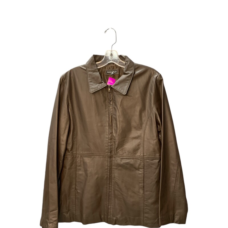 Atmosphere  Leather, Brown, Size: XL