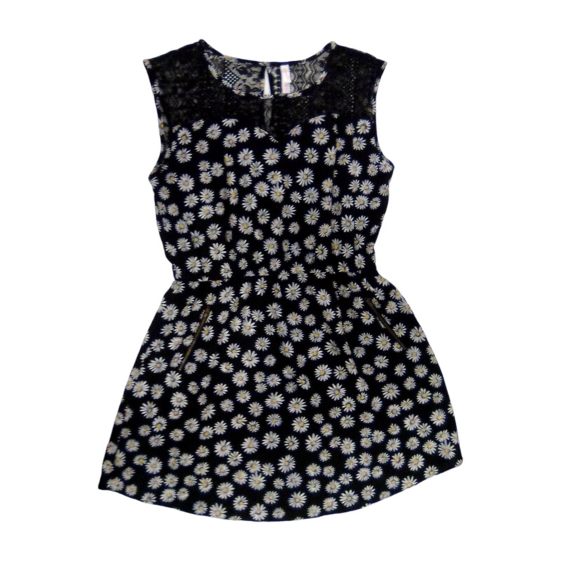 Dress (Black/Flowers)