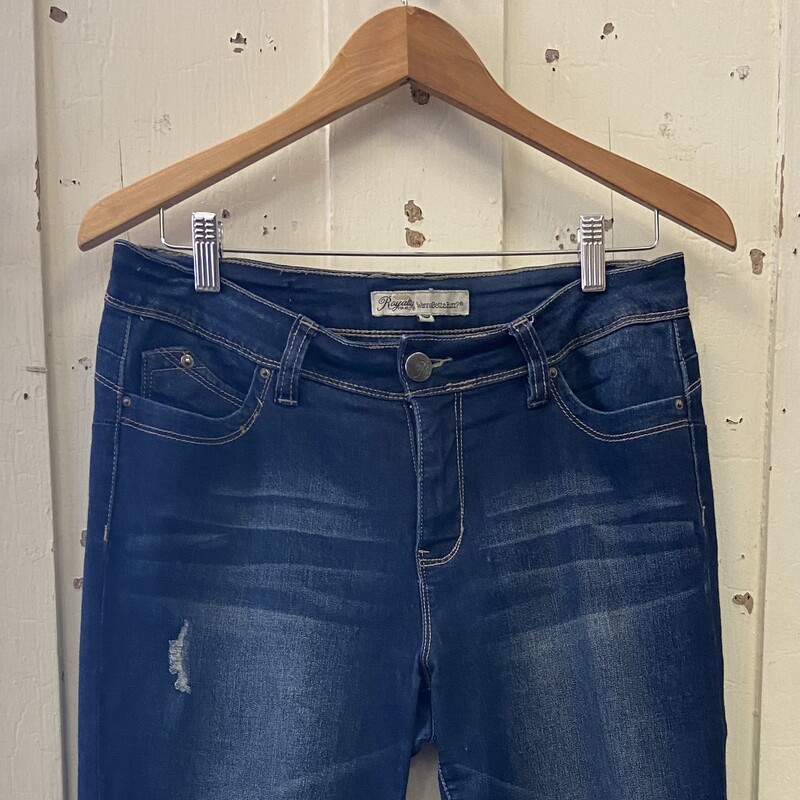 Den Distrss Cuff Jeans