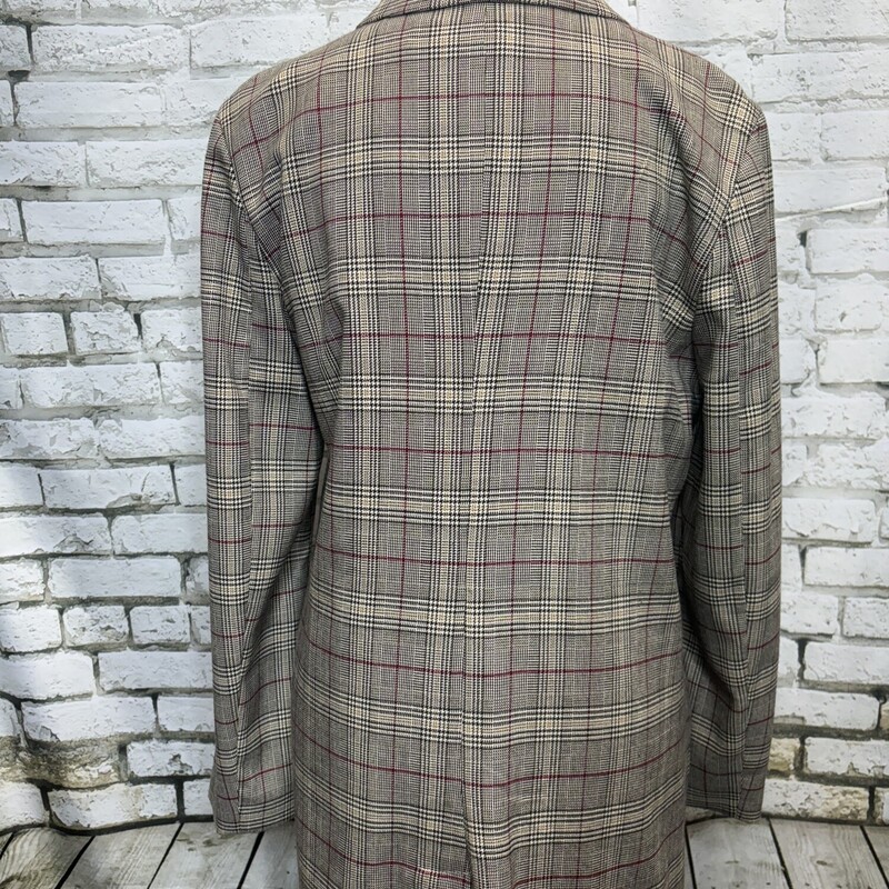 B B Dakota, Plaid, Size: Medium