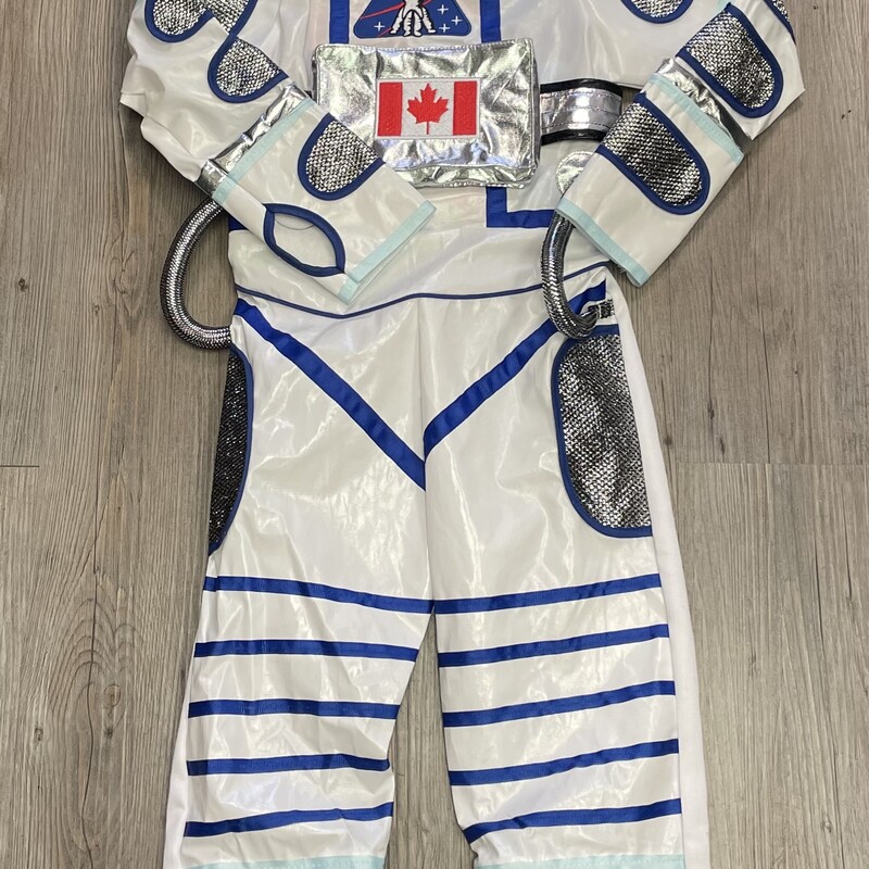 Teetot Astronaut Costume, White, Size: 5-6Y
NEW