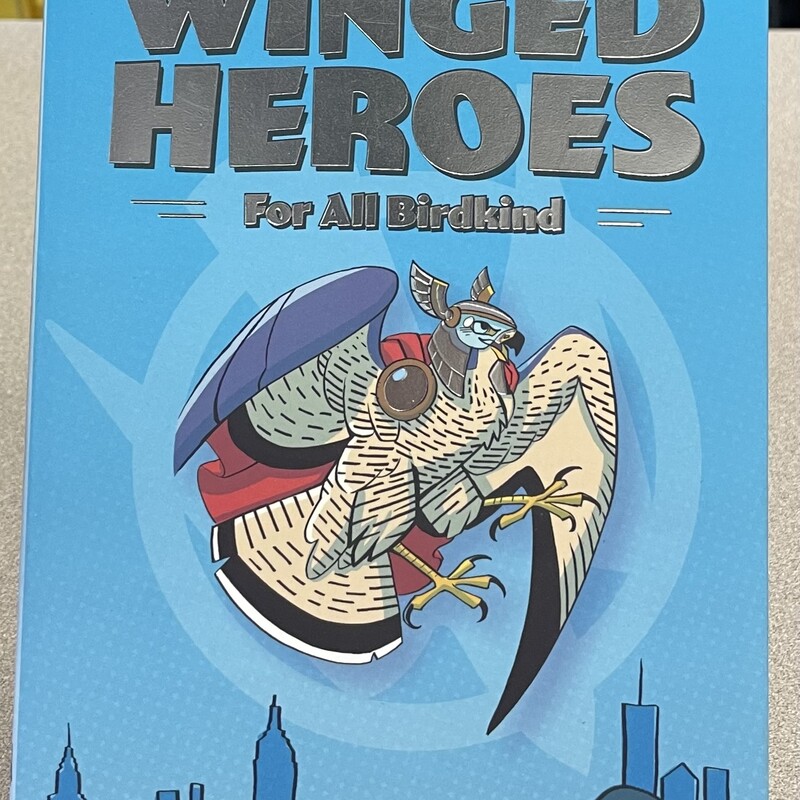 Winged Heroes, Blue, Size: Paperback