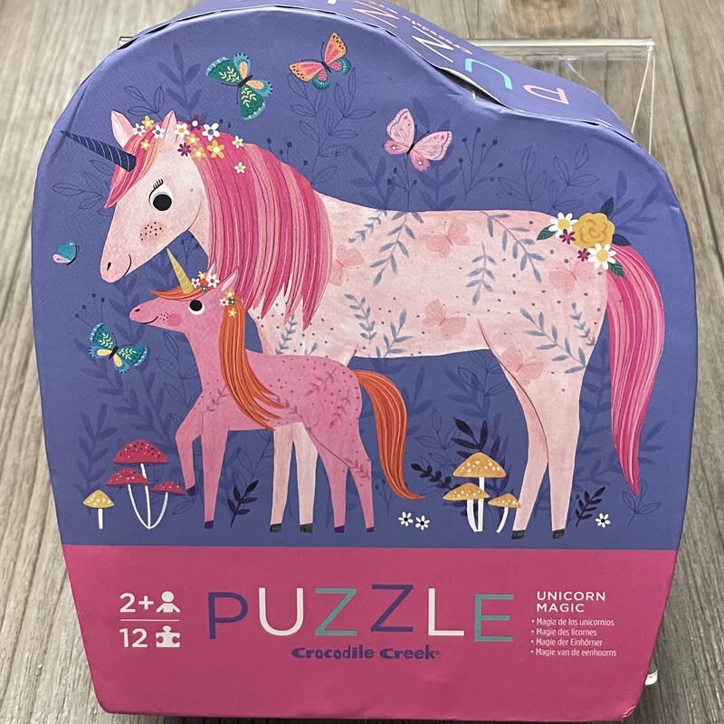 Crocodile Creek Unicorn, Multi, Size: 2Y+
Complete