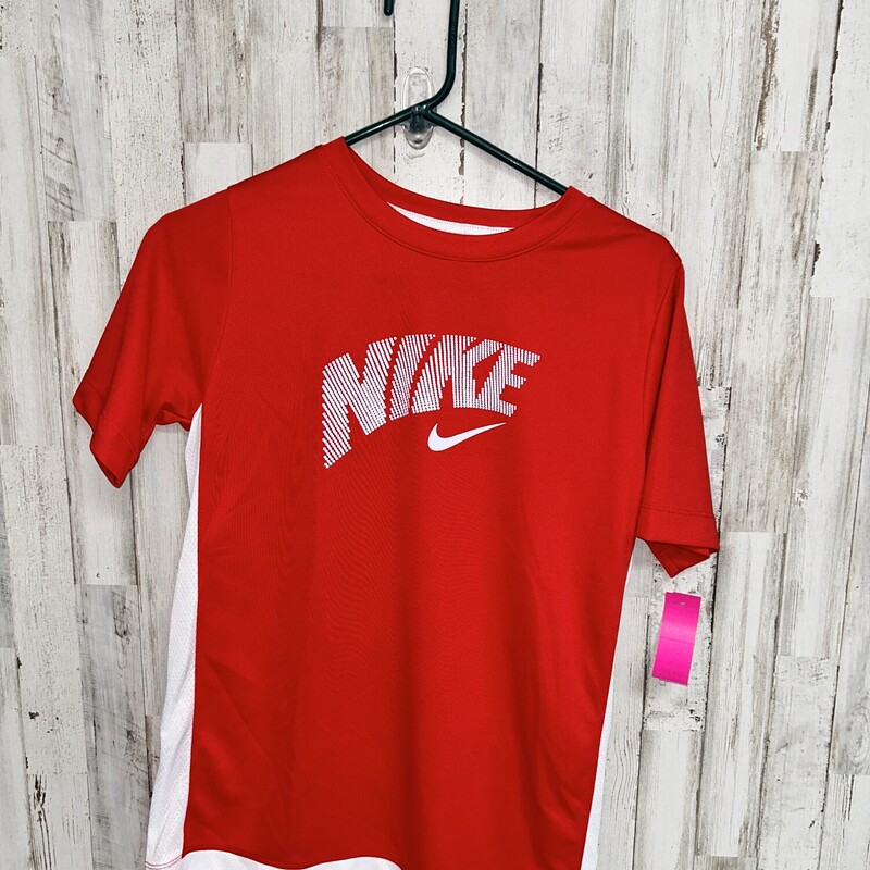 18/20 Red Logo Tee, Red, Size: Boy 10 Up