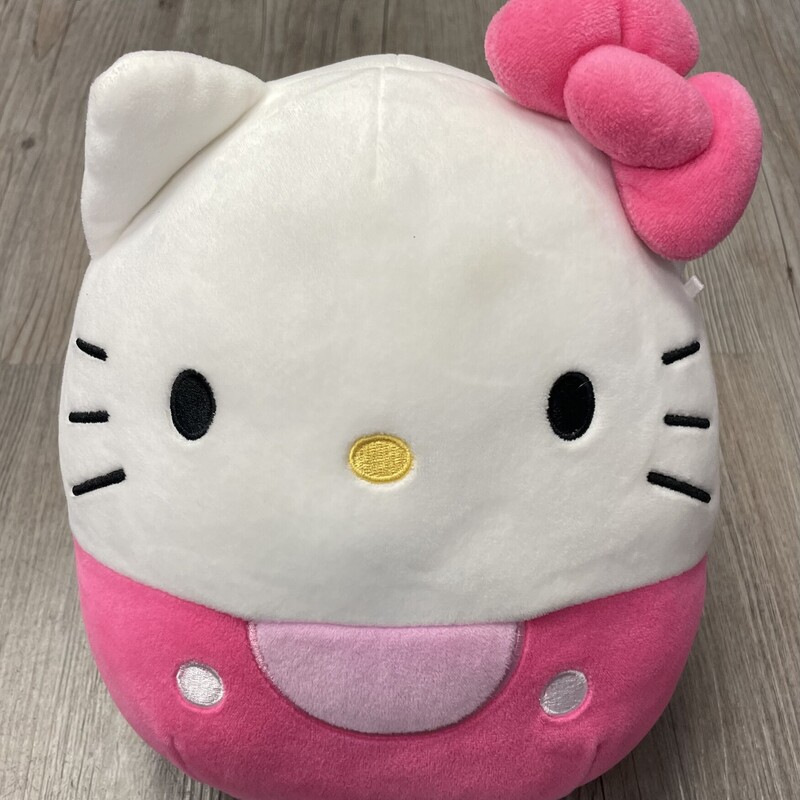 Hello Kitty Plush Toy, Pink/whi, Size: 9 Inch